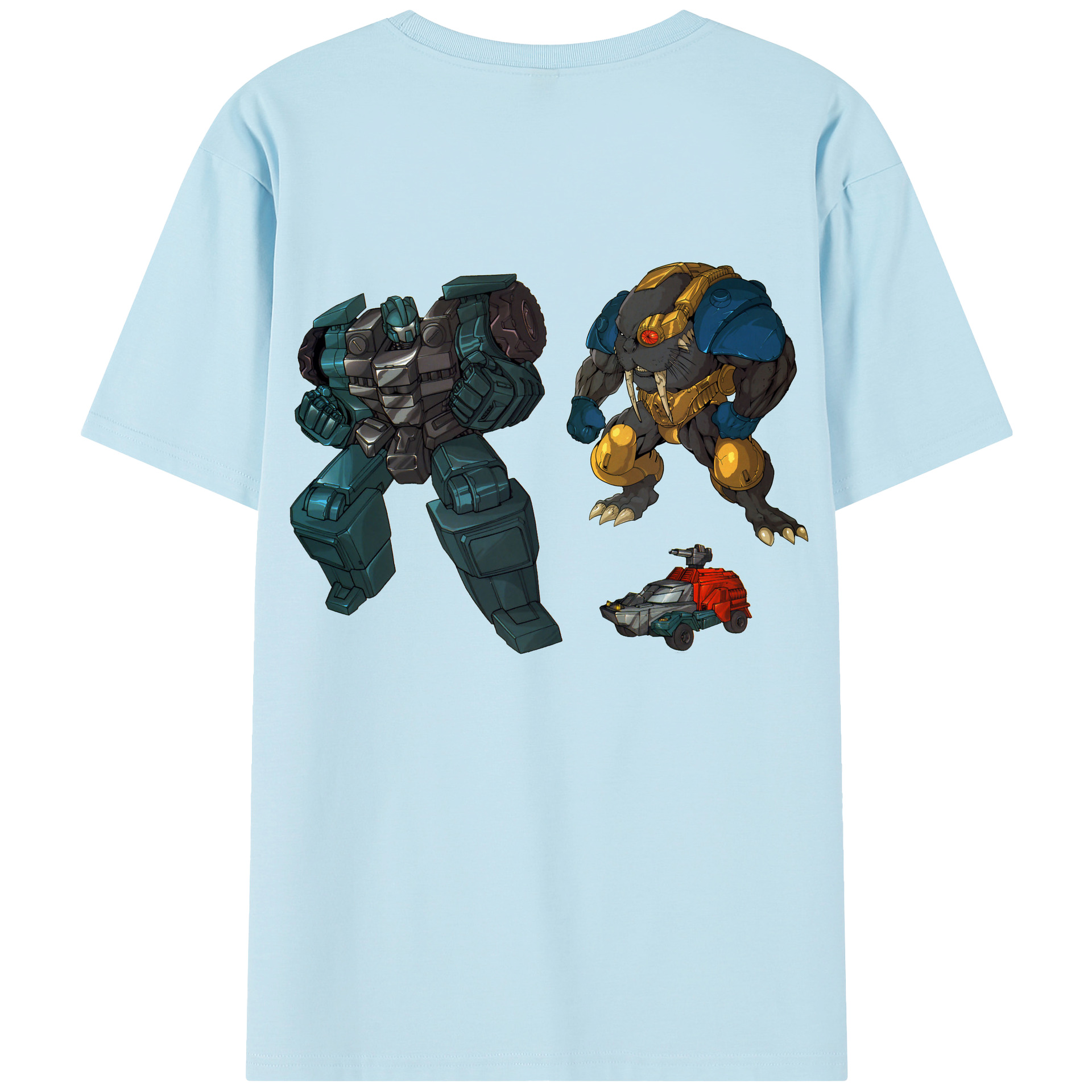 （画像用）  綿100％半袖Tシャツ（背面プリント）